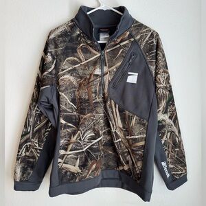 Benelli Realtree Camouflage 1/4 zip Performance Pullover - Size Medium